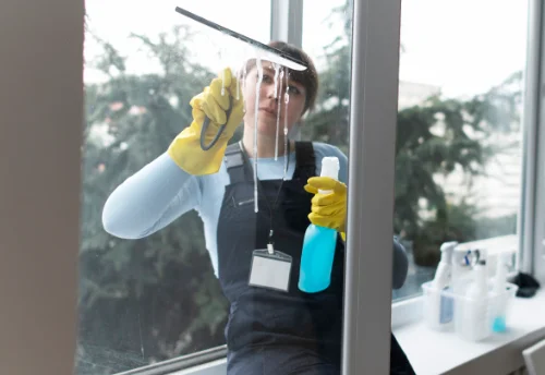Nettoyage de vitres intérieures et extérieures à Cervières